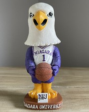 MONTE the PURPLE EAGLE Niagara University Basketball SGA Mascot Bobblehead