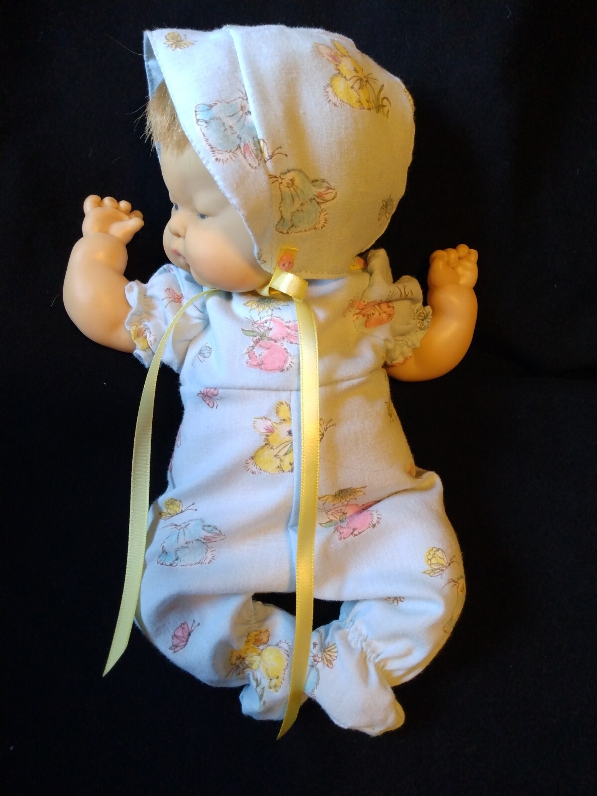 2 PIECE BUNNY SLEEPER SET FOR 12" VOGUE BABY DEAR DOLL