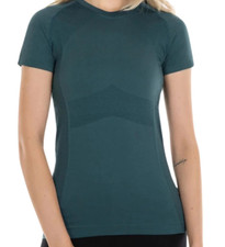 ANIQUE Women's Signature Short Sleeve Riding Equestrian Peppermint XS Shirt NWT