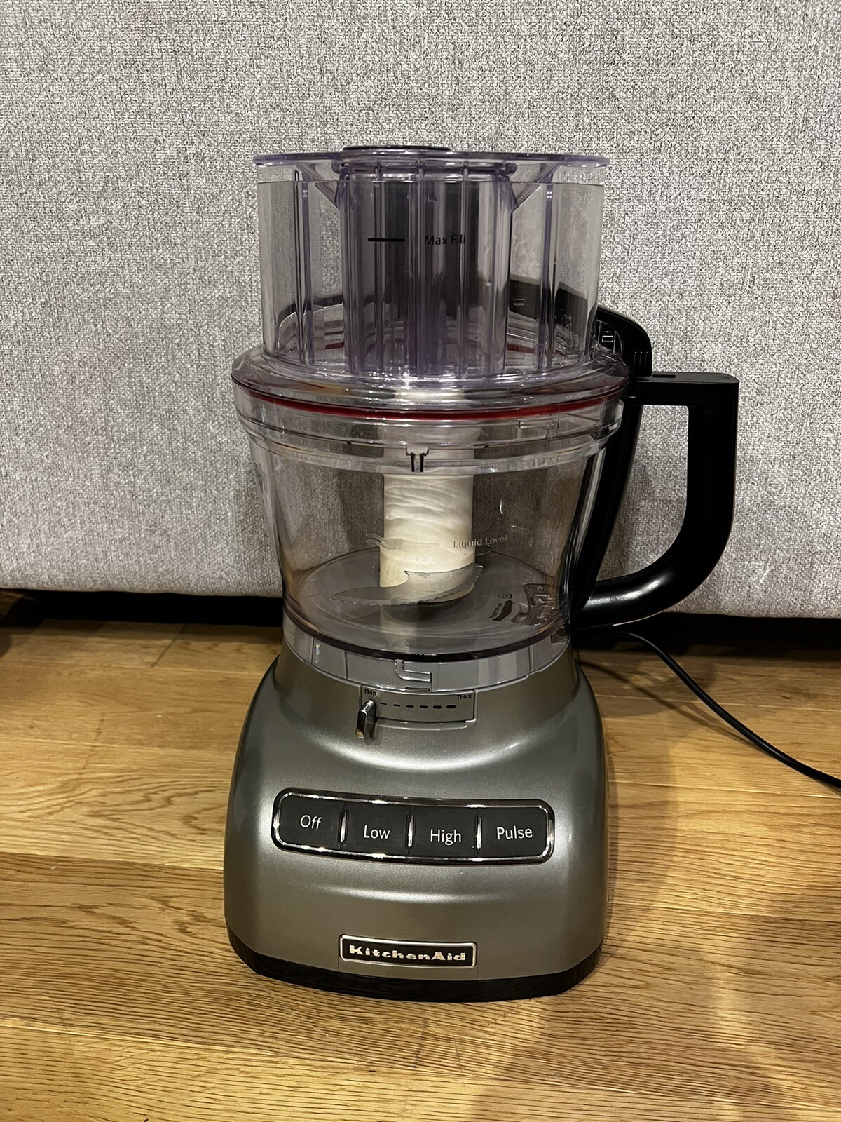 KitchenAid 11Cup Food Processor ExactSlice System Contour Silver