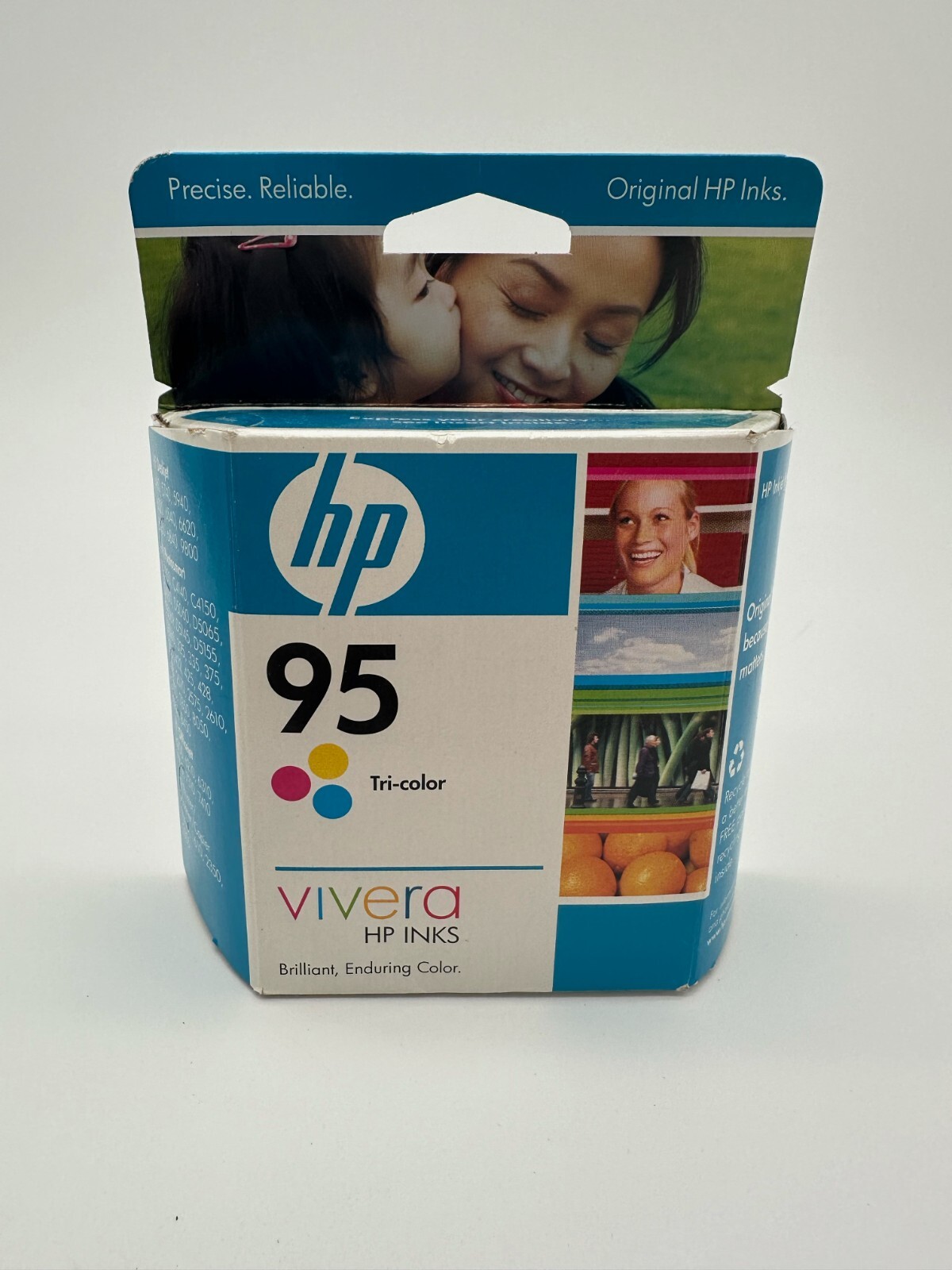 HP Genuine 95 Tri-Color Ink Cartridge Retail Box Expired 2009-image