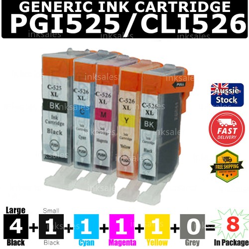 Wiederbefüllbare Leere Tintenpatronen Für Canon MG5350, MG5250 Drucker – 525/526 Kompatibel