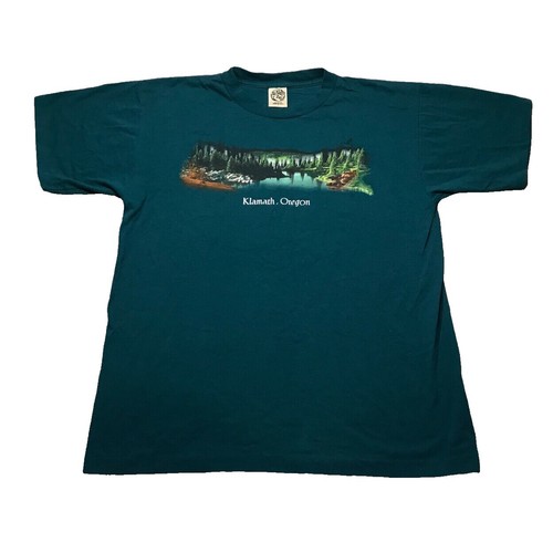 T-Shirt Uomo Lupi Bagliore Al Buio - Tie Dye, Foresta E Luna, Cotone, Taglie S-XXL