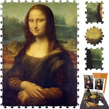 Wooden Jigsaw Puzzle for Adults by FoxSmartBox - 220 Pieces - Mona Lisa