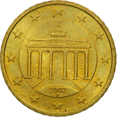 [#461324] République fédérale allemande, 50 Euro Cent, 2002, SPL, Laiton, KM:212 - Photo 1/2