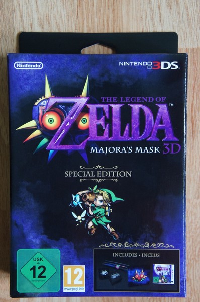 ZELDA MAJORA´S MASK 3D SPECIAL EDITION, NUEVO !!!