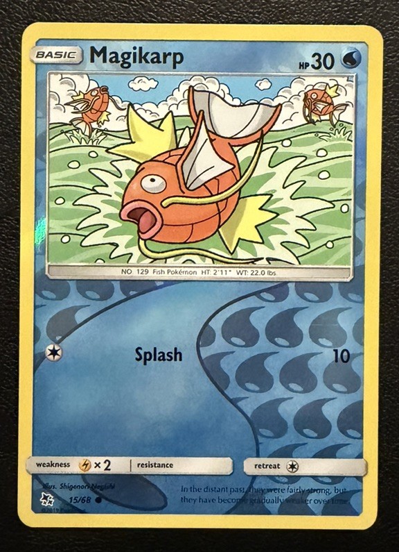 Magikarp Reverse Holofoil 15/68 Common Hidden Fates Near Mint