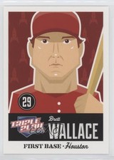 2012 Panini Triple Play Brett Wallace #32 0b5