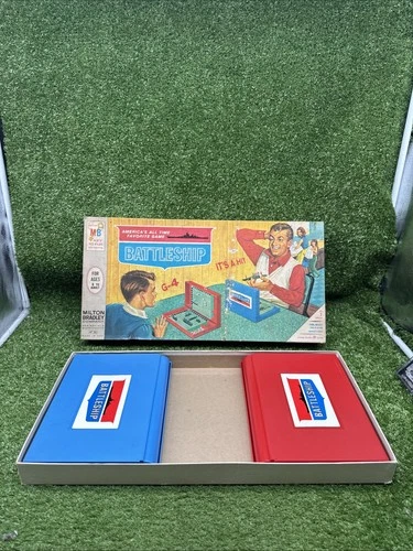 Vintage 1967 Battleship Board Game #4730 by Milton Bradley.   s6