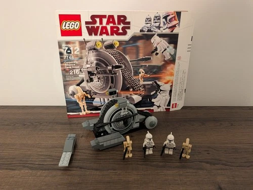 LEGO Star Wars Corporate Alliance Tank Droid 7748 w/Box & Minifigures