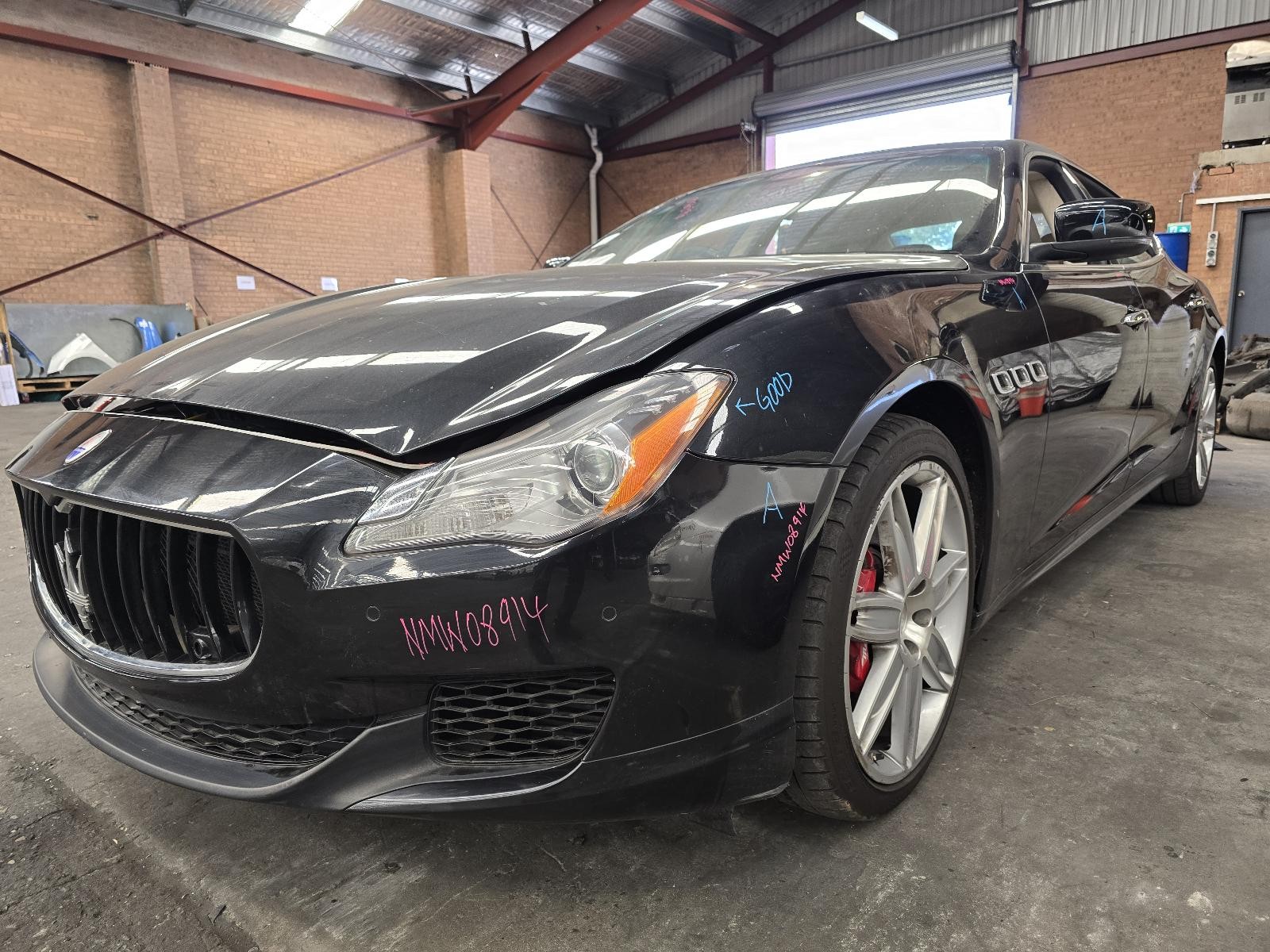 2015 Maserati Quattroporte SRS A/BAG MODULE M156 10/2013-2024 NMW08914 image 2