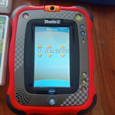 Storio 2 Tablet für Kinder mit 2 Spielen und Tasche