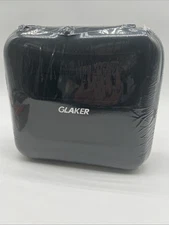GLAKER Cordless Hair Clipper Kit/Hair Trimmer Gold 15 Combs TravelCase New