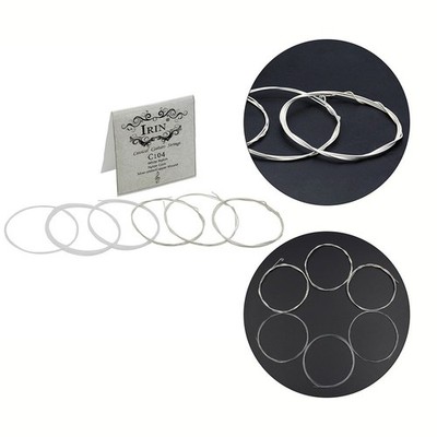 Präzisionsgefertigt für maximale Leistung Nylon Gitarrensaiten (6 Stück)