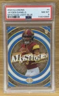 #/299 PSA 8 Jayden Daniels 2024 Illusions Mystique Light Blue Rookie RC JD5