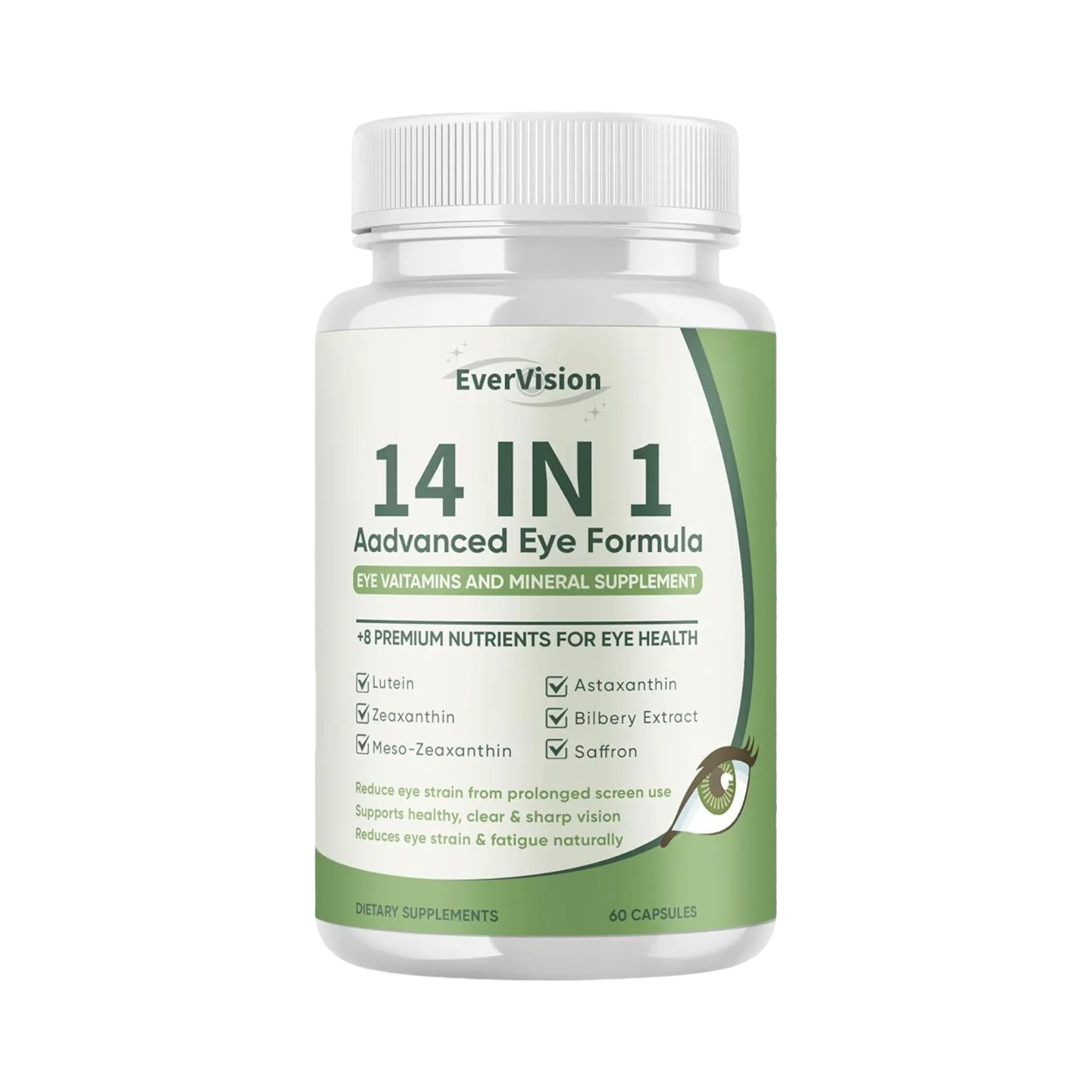 Evervision 14 in 1 Advanced Eye Formula - Ever Vision Eye Support ...