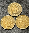 1905, 1906, & 1907 Indian Head Penny Lot (3 Coins)