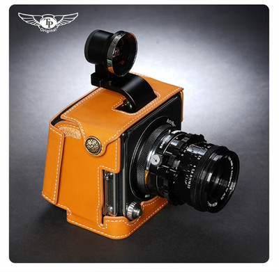 Real Leather Half Camera Case Bag Cover For Hasselblad 100C CFV II 50C 907X CFV
