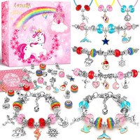 Einhorn Bastelset FüR MäDchen, ArmbäNder Selber Machen, Geschenke Einschulung,
