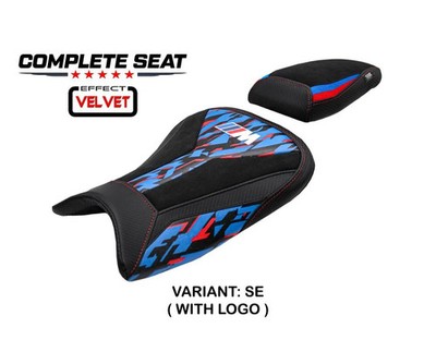 Kompl Sitz Varel Velvet S.E S.E SE + logo Tpz BMW S 1000RR 2019 2026