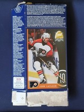 1998-99 JOHN LECLAIR Kraft Dinner NHL UNCUT PLAYERS CARD Philadelphia Flyers