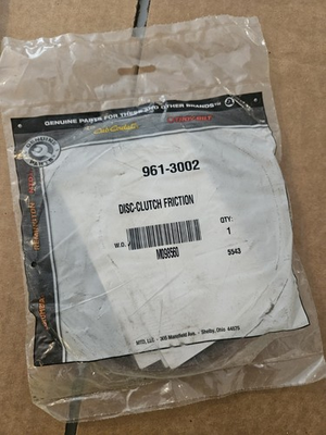 #ad Cub Cadet Clutch Disk 961 3002 70 100 122 124 126 102 71 72 73 $85.99