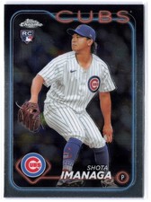 Shota Imanaga (RC) Rookie 2024 Topps Chrome 121 Chicago Cubs