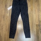 PHISOCKAT Women's Leggings Medium Yoga Pants w/Pockets High Waist Black & Gray — photo 1