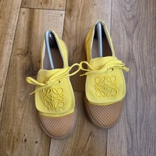 LOEWE ANAGRAM CLOTH TRAINERS SIZE 38 EU, 7.5 ...