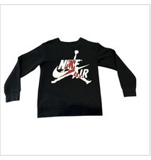 Nike Air Jordan Sweatshirt Youth Medium Black 10-12y Streetwear