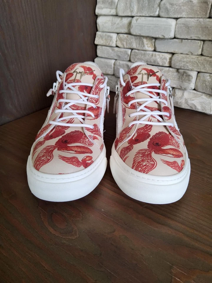 PVP €665 Auténticas Tenis Zapatos GIUSEPPE ZANOTTI EUR 40 NUEVAS SIN CAJA Foto 3 de 4