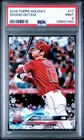 2018 Topps Holiday Shohei Ohtani Rookie RC #17 PSA 9 Mint