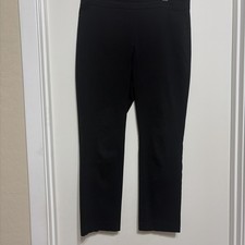 Inc International Concepts Women's Dress Pants Black Size 8 32 With Spandex