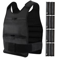 Weighted Vest for Men and Women with Reflective Stripes 10LB/15LB/20LB/13LB-2...