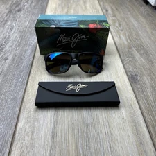 Maui Jim Red Sands Unisex Polarized Sunglasses Matte Black MJ0432S-003