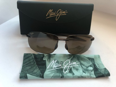 #ad Maui Jim Sunglasses BREAKWALL Rootbeer POLARIZED HCL Bronze Sunglasses H422 26 $108.00