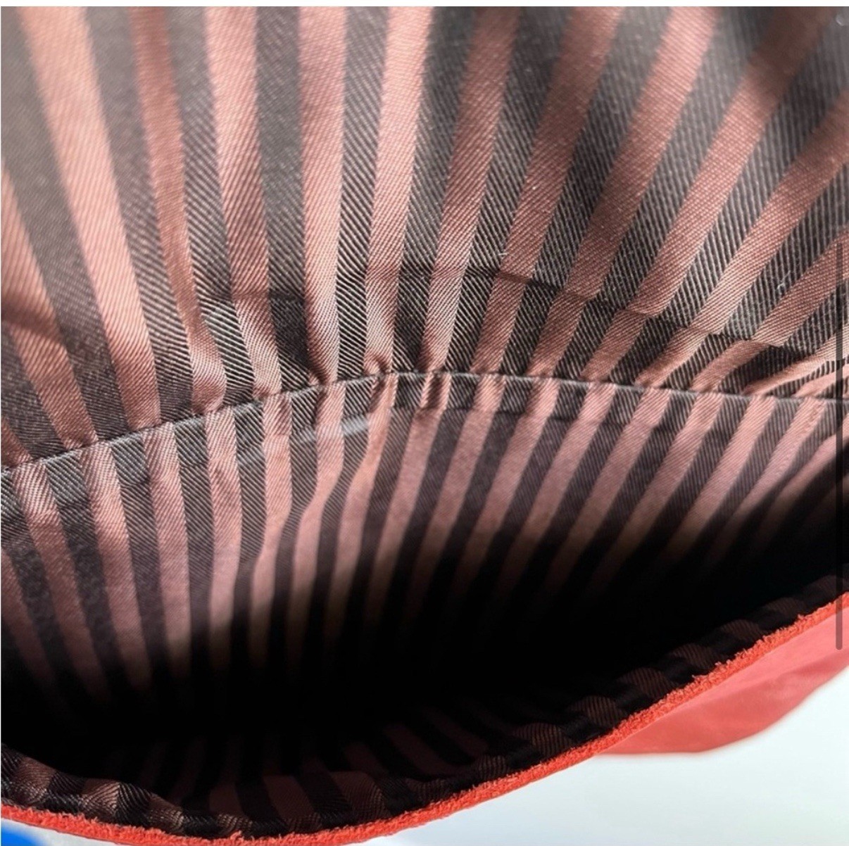 Jack Georges Rust Red Orange Adjustable Strap Cro… - image 5