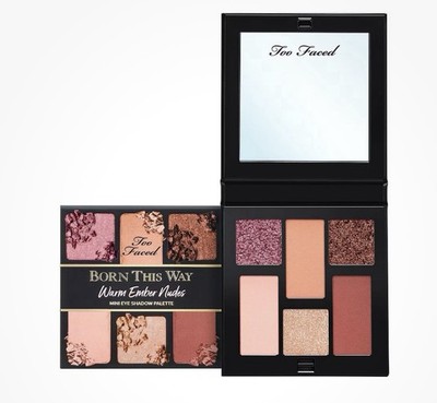 Too Faced Born This Way Warm Ember Nudes, Mini Eyeshadow Palette NIB