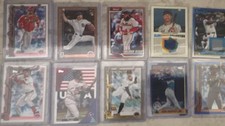 MLB Baseball Card Lot (10) 2024-2026 Numbered, Patch, and Inserts 