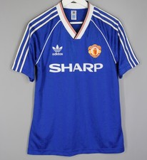 MANCHESTER UNITED 1988 1990 AWAY FOOTBALL SHIRT JERSEY ADIDAS ORIGINAL IP5544