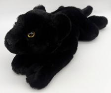 FAO Schwarz Black Panther Jaguar 14  Floppy Plush Toy 2020