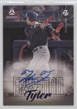 2021 Panini Chronicles Luminance Purple 24/25 Tyler Freeman #LA-TF Auto uk2