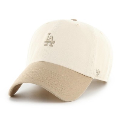 '47 Brand Cap MLB LA Dodgers Base Runner TT  47 CLEAN UP Natural (NTB) Basecap