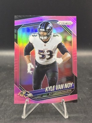 2025 Panini Prizm Kyle Van Noy Pink Prizm #246 Baltimore Ravens