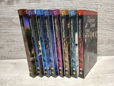 The Vampire Diaries Complete Series Seasons 1-8 DVD ''Read Description''