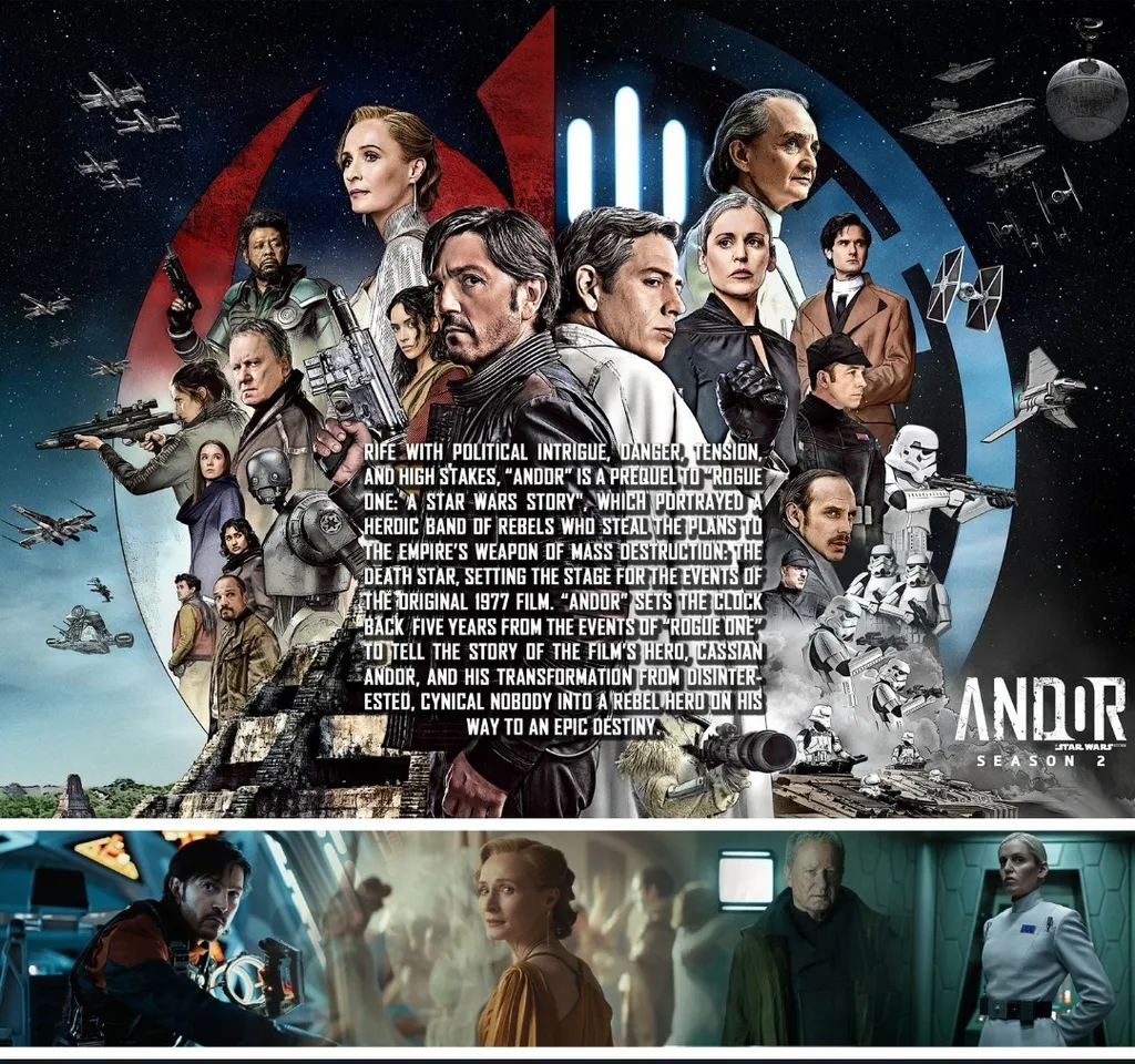 DVD Star Wars: Andor | Complete Season 2 (2025) | English Audio