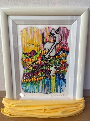 TOM EVERHART ''Super Fly - Spring'' Lithographie signiert gerahmt ED295