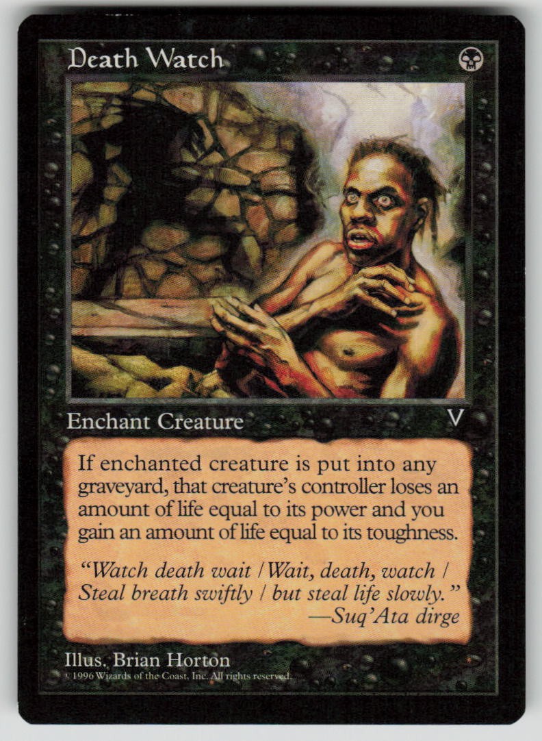 Death Watch Common Visions MTG Near Mint
