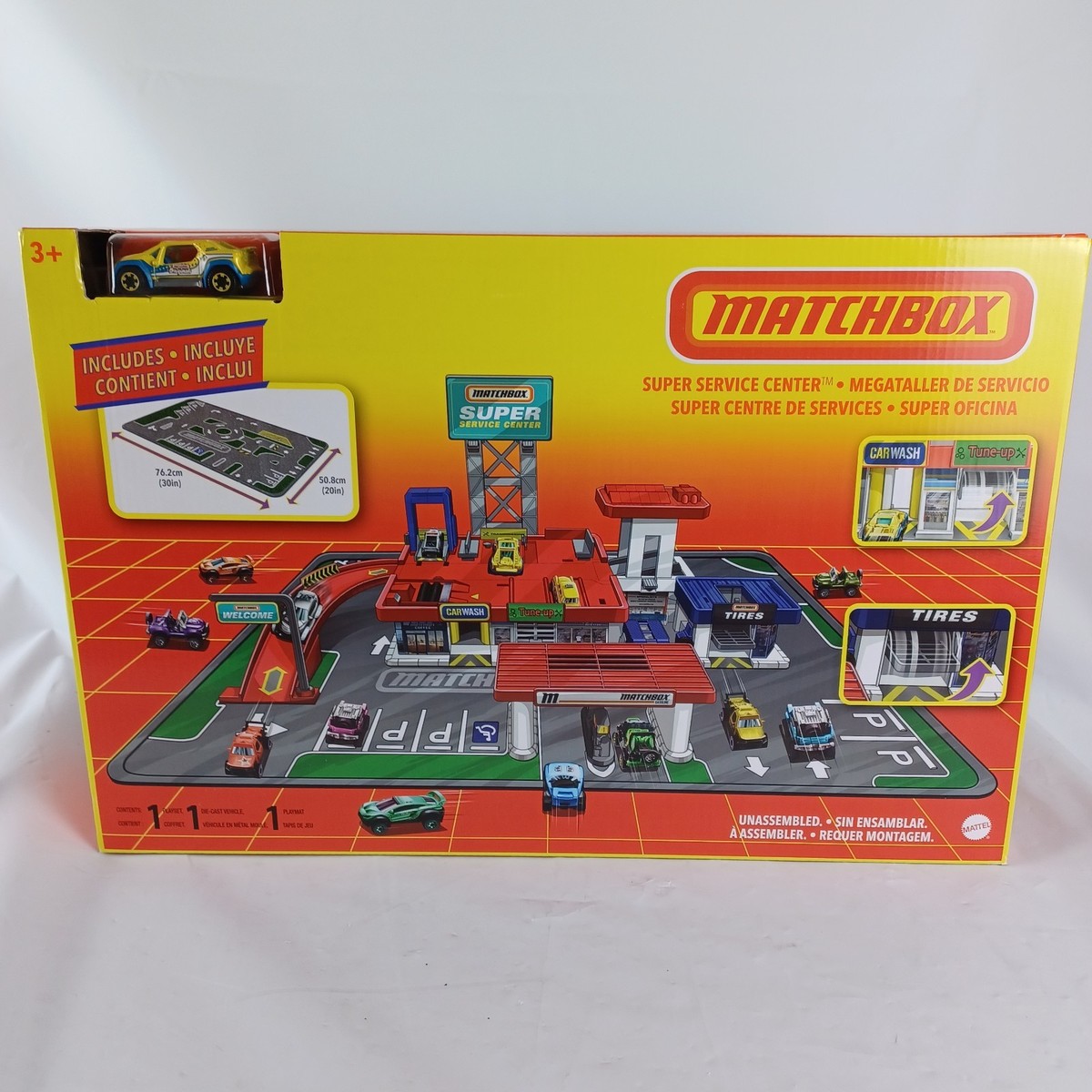 Matchbox 79391473 1:64 Super Service Center Play Set for sale