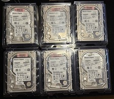 WD Ultrastar 6TB SAS 12Gb/s Lot Of 6 Hard drives